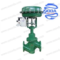 Ftorli astarli pnevmatik körükli diafragma oqimini boshqarish valfi